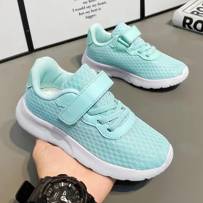 Offre spéciale baskets bon marché enfants mode vert enfants chaussures de course taille 28-39 chauss