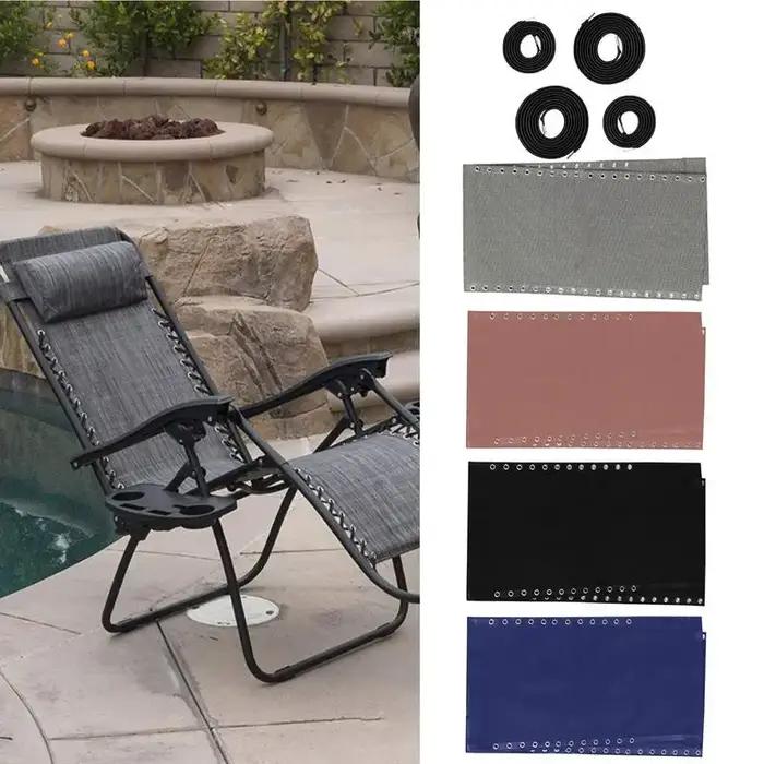 Grille de canapé en tissu de remplacement universelle pour chaise zéro gravité, fauteuil inclinable,