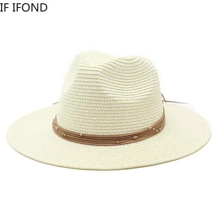 Chapeau De paille De grande taille 60CM 7cm, rafraîchissant, pour la plage, le soleil, pour les fête