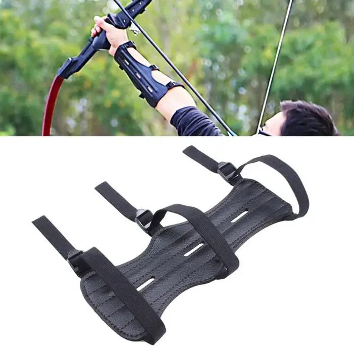 Équipement de tir à l'arc bras garde Protection avant-bras sûr réglable arc flèche chasse tir formation accessoires protecteur outils