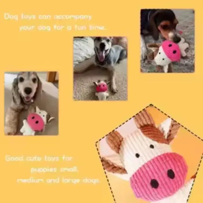 Nouveau jouet sonore pour chiens polaire résistant pour la dentition et l'activité physique occasionnelles et spéciales
