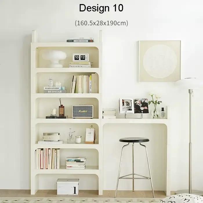 Tech-Étagère de Rangement Modulaire en Plastique ABS, Meuble de Bricolage, Bibliothèque, Taille Pers