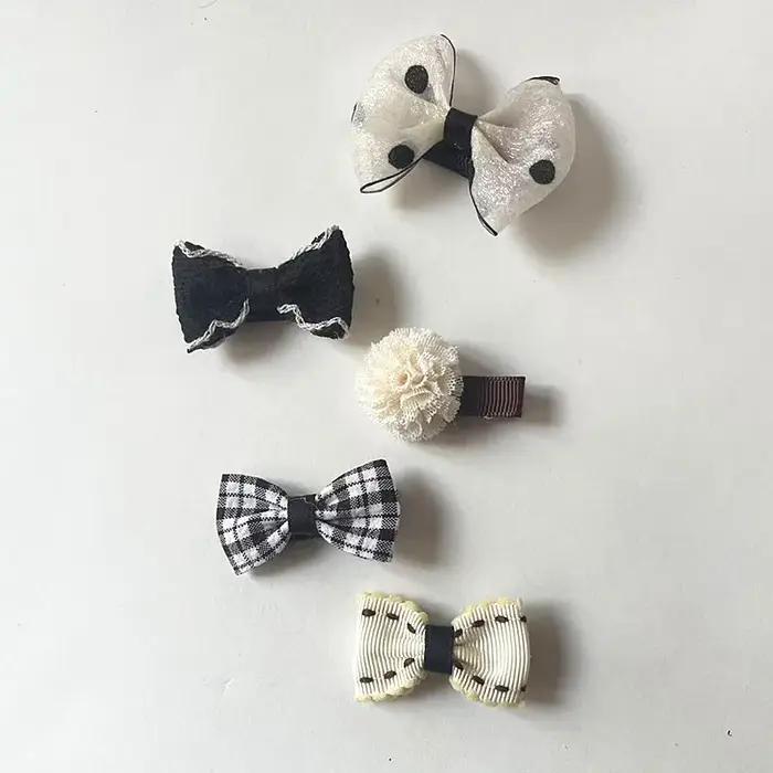 Nœuds de toilettage pour chien et chat, pinces à cheveux à la mode pour chien, épingle à cheveux pour chiot, accessoires de toilettage pour chiot