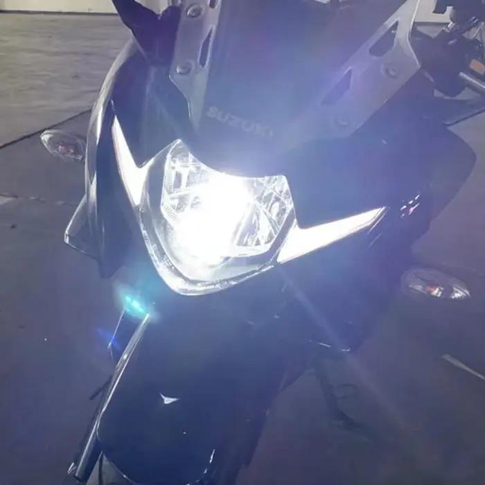 Ampoules de phares de Moto H4 LED H6 BA20D 69000LMLED