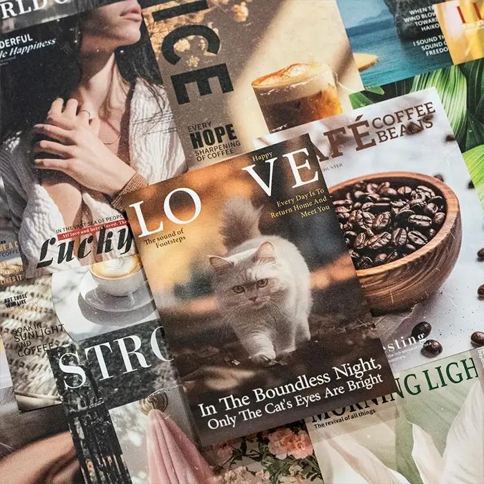 Journal GO 30 feuilles de matériel de Collection de magazines
