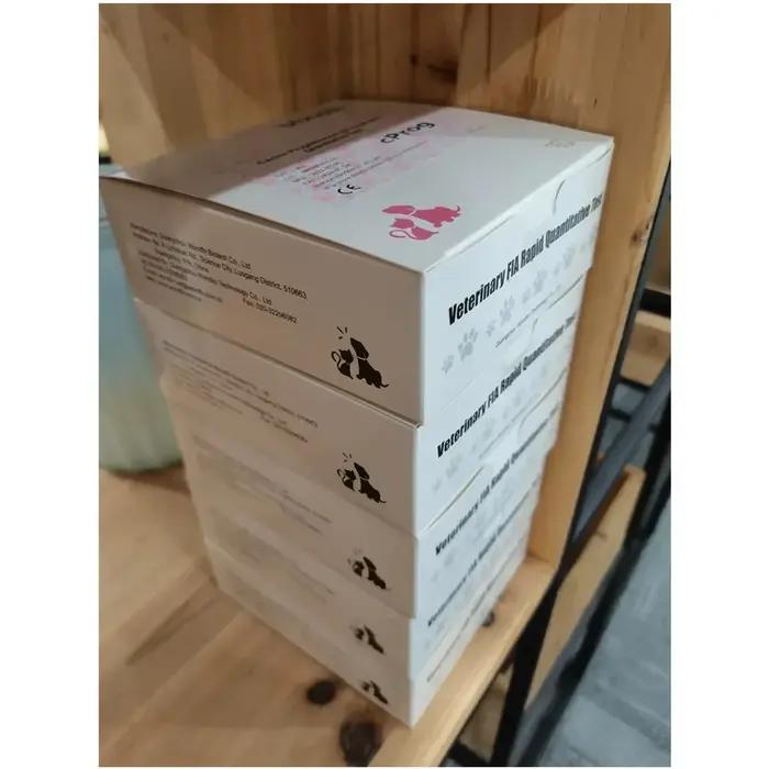 Nouveau Wondfo Finecare vétérinaire d'élevage canin chien Animal Cprog progesterone FCV Ag FPV