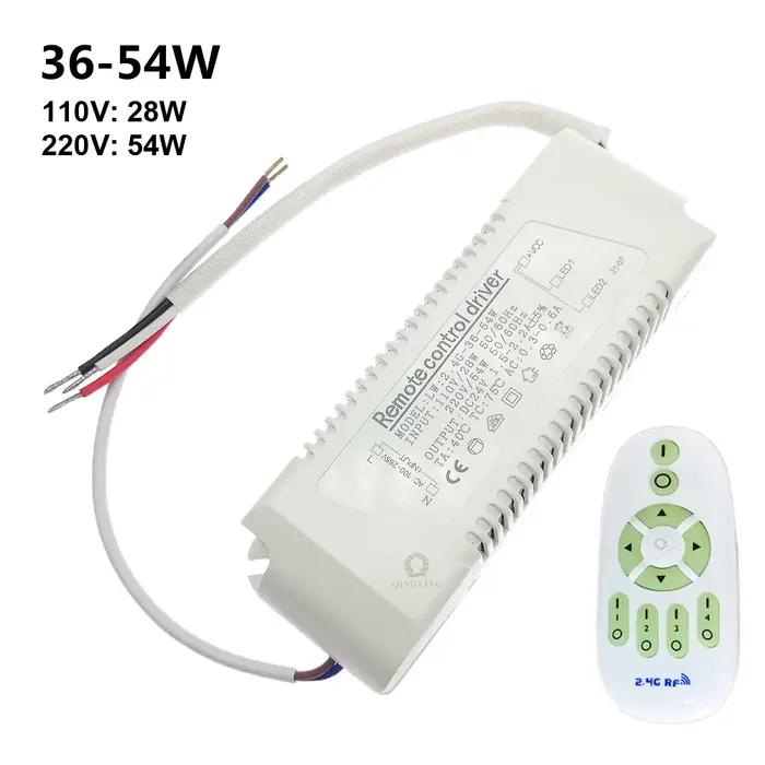 Sortie 24V 2.4G télécommande LED pilote 108W 150W alimentation pour double couleur LED bande gradation et changement