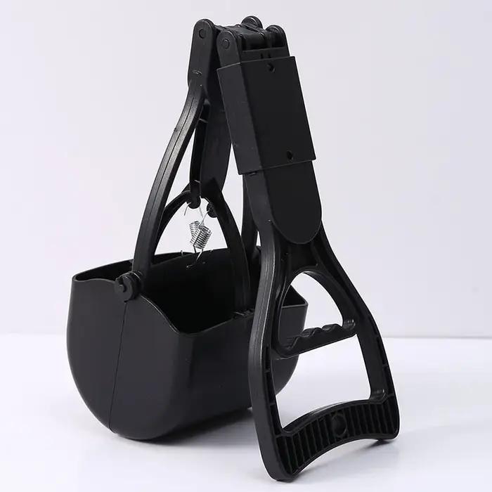 Ramasse-crottes pliable portable pour chien – Outil de ramassage des déchets d'animaux sans se pench