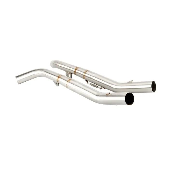 Pour Honda Varadero 1000 1999 à 2014 XL 1000 V XL1000V XL1000 évasion sans lacet moto silencieux d'échappement mi lien