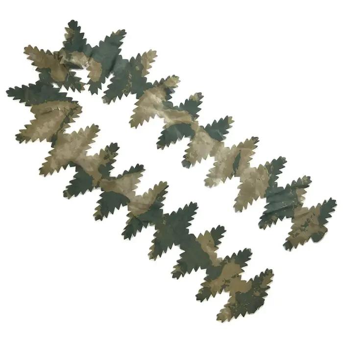 Bandes camouflage découpe laser 3D, accessoire bricolage tactique pour ghillie et sac chasse