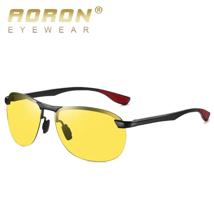 Nouveau aluminium magnésium lunettes de soleil