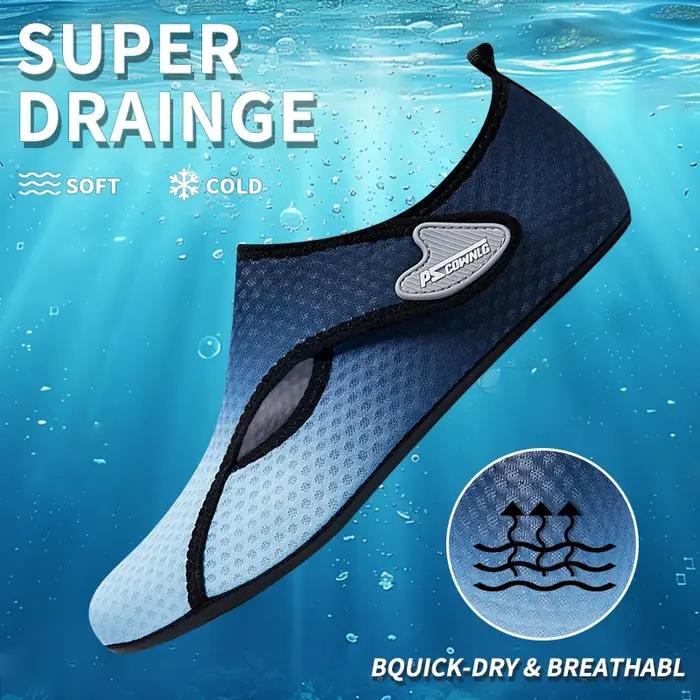 Hommes femmes chaussures d'eau sport plage natation chaussettes anti-dérapant Fitness gymnase Yoga d