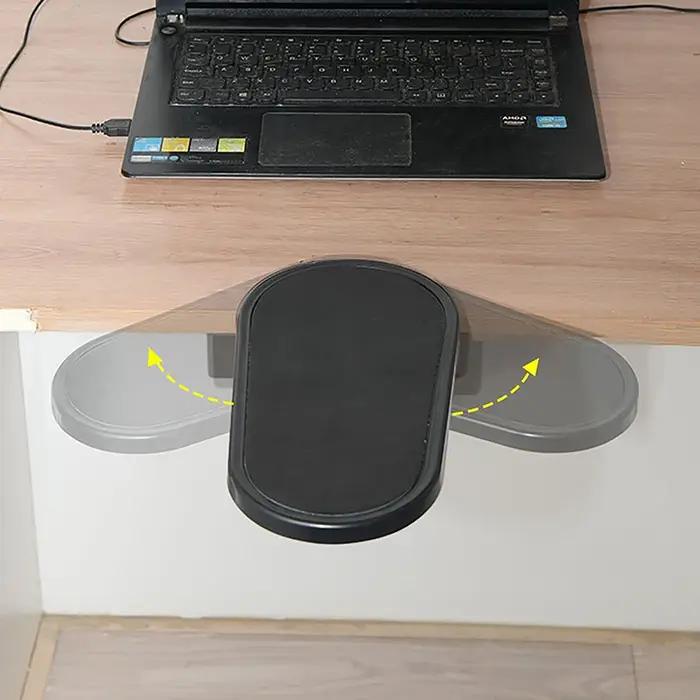 Repose-bras pour ordinateur, réglable, ergonomique, support de poignet pour clavier, extension de repose-bras, support de tapis de souris rotatif