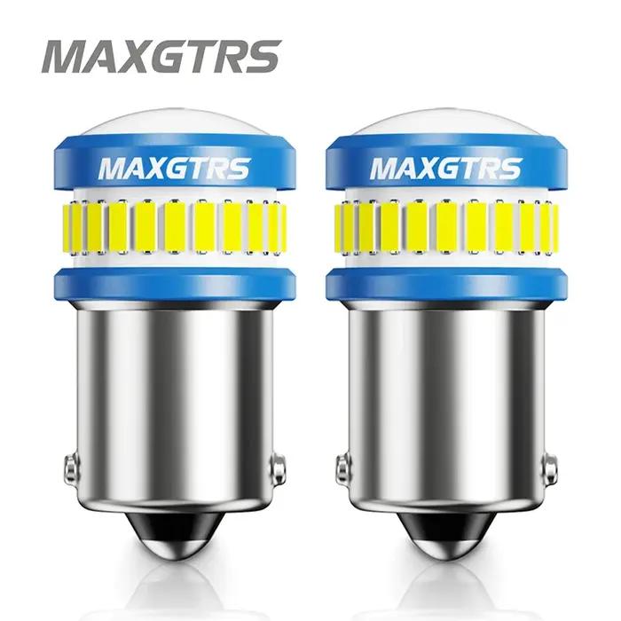 2x1156 BA15S P21W 1157 7440 W21/5W 7443 BAZ15D BA15D P21/5W Bau15s ampoule de voiture LED lampe de f