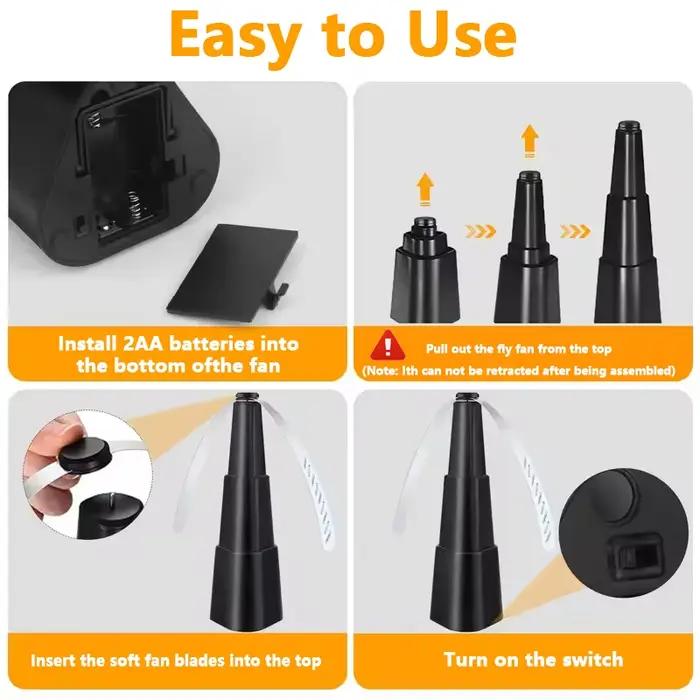 Ventilateurs anti-mouches pour Tables
