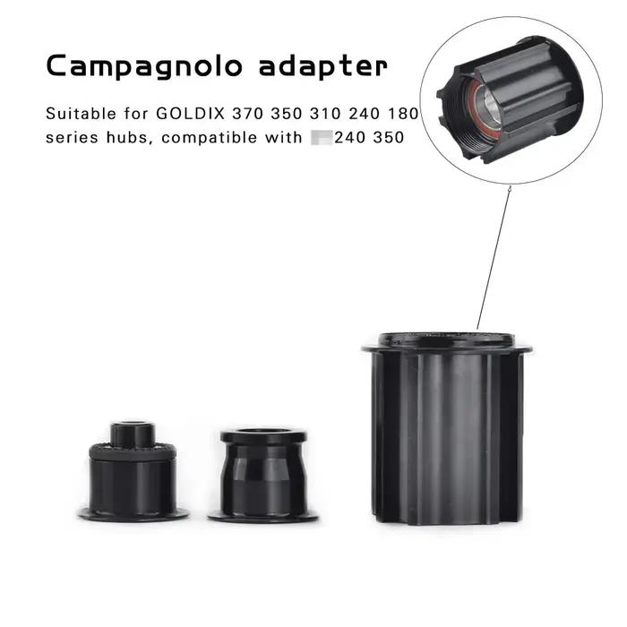 GOLDIX – adaptateur de moyeu de vélo de route en gravier, pour série M370 310 180 pour SHIMANO/SRAM