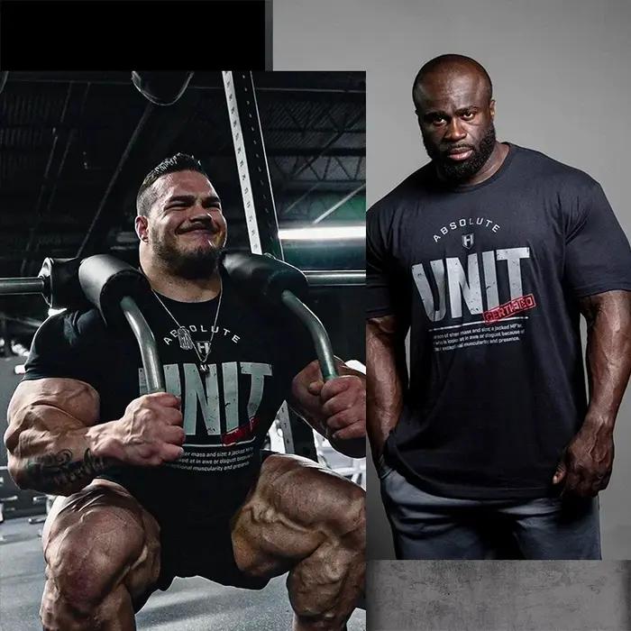 Vêtements de sport pour hommes - T-shirt ample et confortable en coton 100% de haute qualité