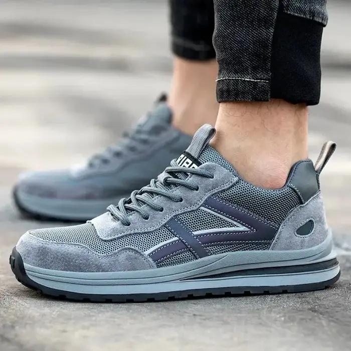 Sécurité légère d'orteil en acier de chaussures