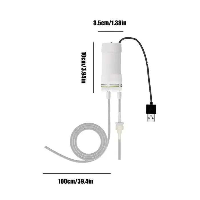 Pompe à Siphon électrique pour eau auto-amorçante USB Siphon Mini pompe USB pour évier de piscine Ir