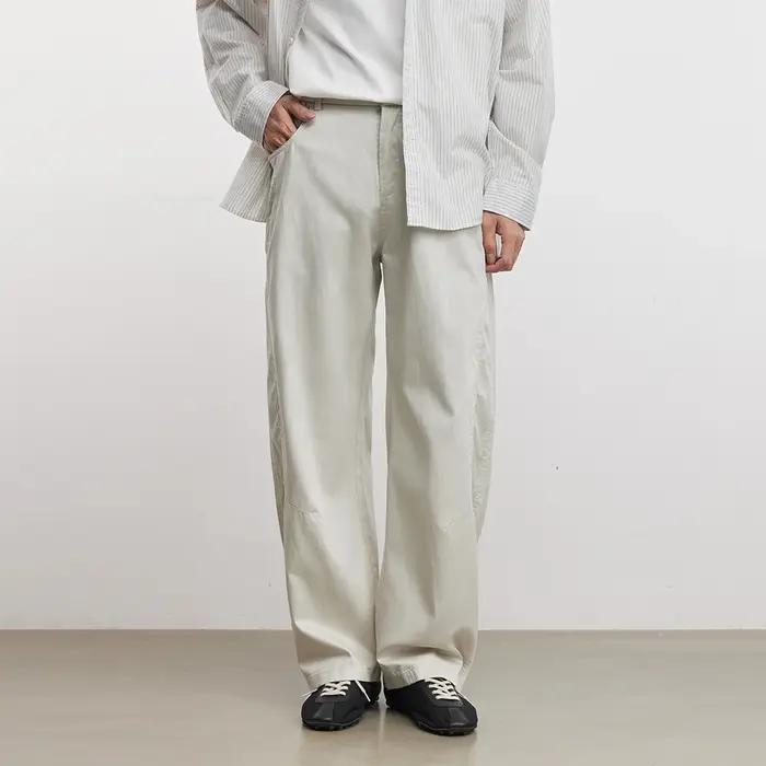 Pantalon décontracté Lyocell Scimitar pour homme – Nouvelle collection Printemps-Automne 2026 – Coupe slim et polyvalente à jambe large
