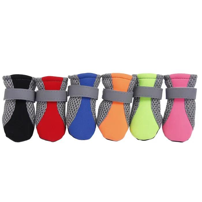 Chaussures pour animaux de compagnie chiot extérieur fond souple pour chat Chihuahua bottes de pluie bottes imperméables Perros Mascotas Botas Sapato Para Cachorro