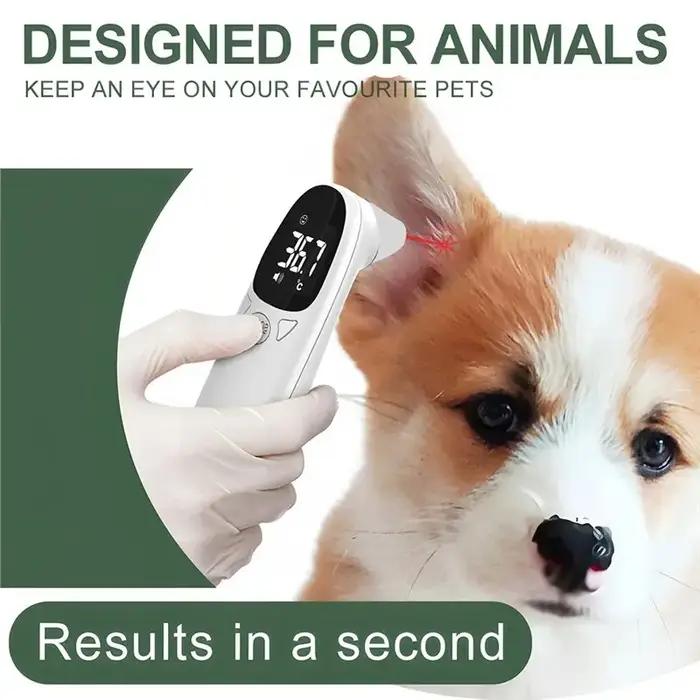 Thermomètre numérique pour oreilles d'animaux B97A