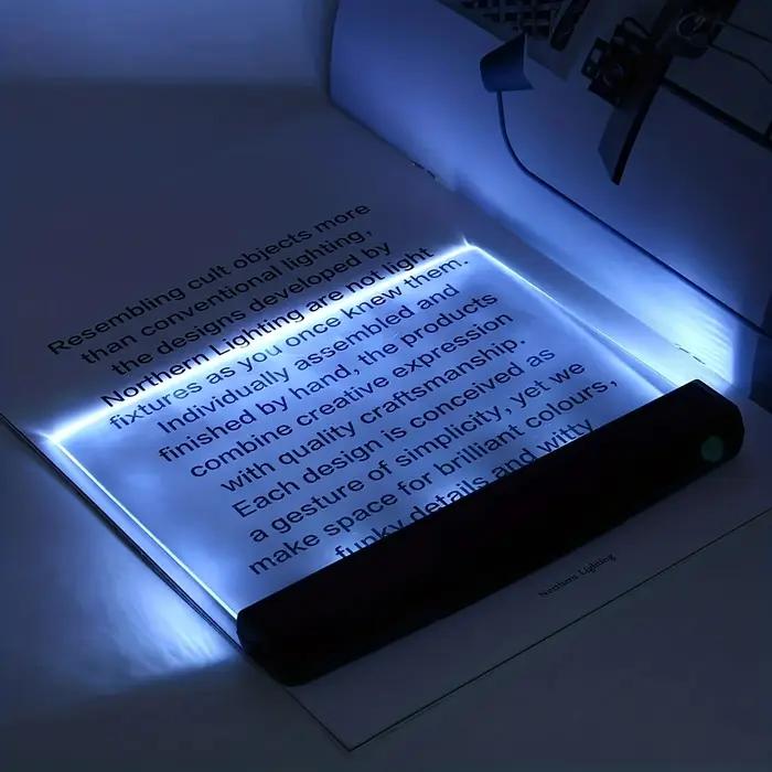 1pc LED écran plat Vision nocturne lampe de lecture, Protection des yeux lampe de lecture étudiant n