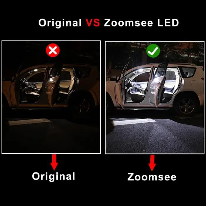 Zoomsee Kit d'éclairage intérieur LED pour Mercedes Benz CLK W209 C209 W208 C208 A209 A208 1998-2010