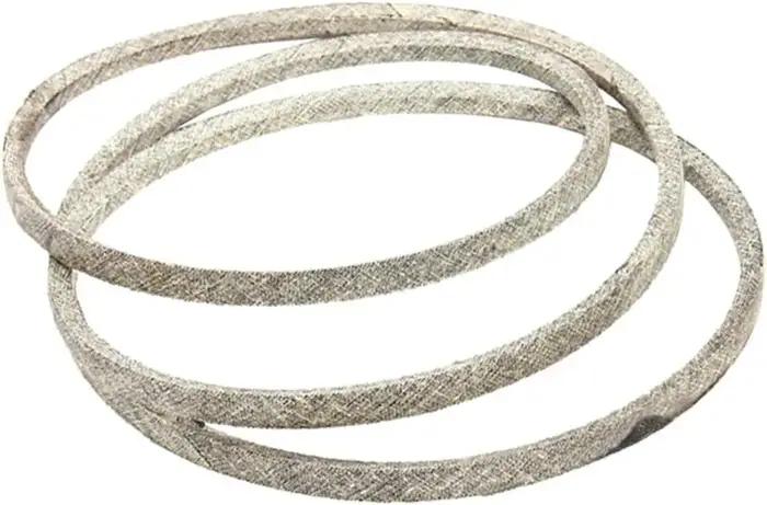 Courroie de pièces de rechange 5/8x71 pouces, Compatible avec John Deere Cadet, courroie de pont de tondeuse à gazon M127926, fabriquée avec Kevlar