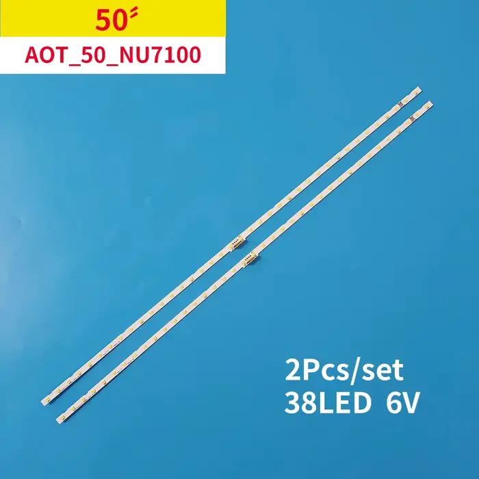 Bandes LED (2) pour Samsung UE50NU7025 UE50NU7025K UN50NU7100 UE50NU7100 UE50NU7400 UN50NU7400 UE50N