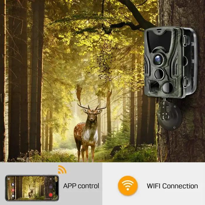 Caméra de chasse 4K pour diffusion en direct