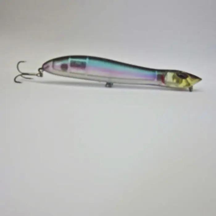 Appât de pêche Topwater Popper, tête de salle WobJeff 140mm/26g