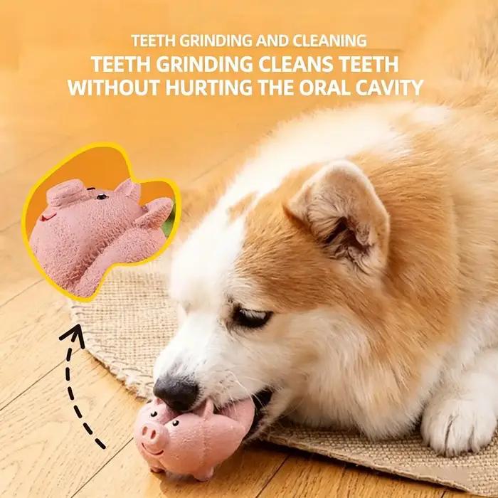 Jouets à mâcher en latex pour chiens agressifs