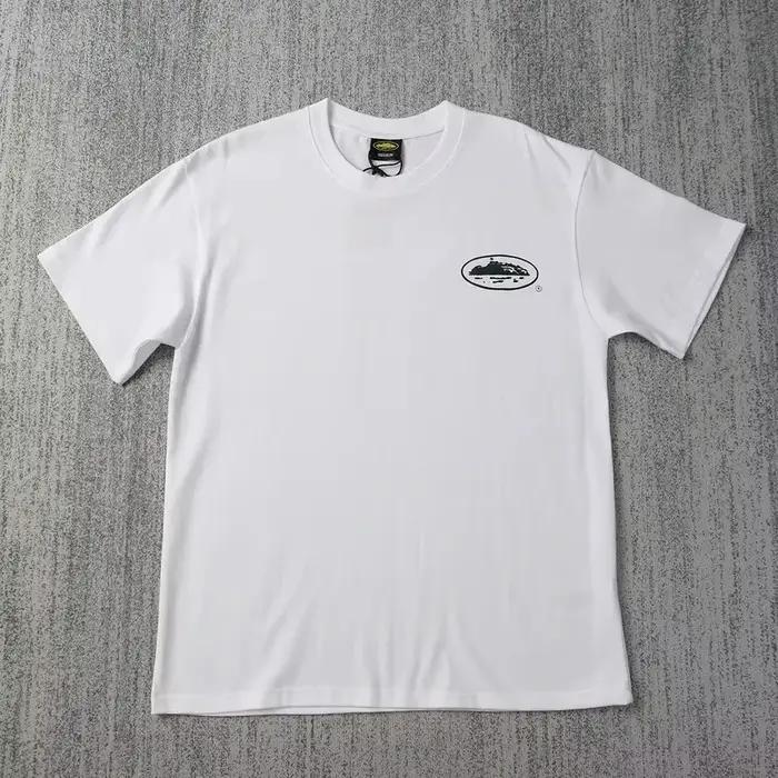 Nouveau T-shirt d'été 2026 à manches courtes imprimé bateau, col rond ample, respirant, demi-manches