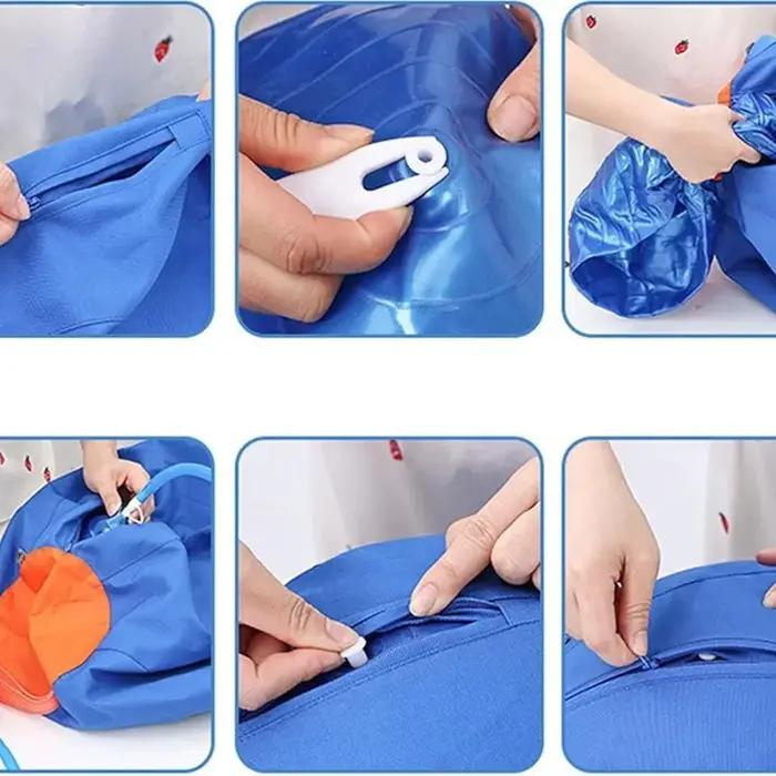 Ballon de dressage pour chiens avec housse de protection et pompe, jouet d'entraînement pour les maintenir occupés en extérieur et dans le jardin