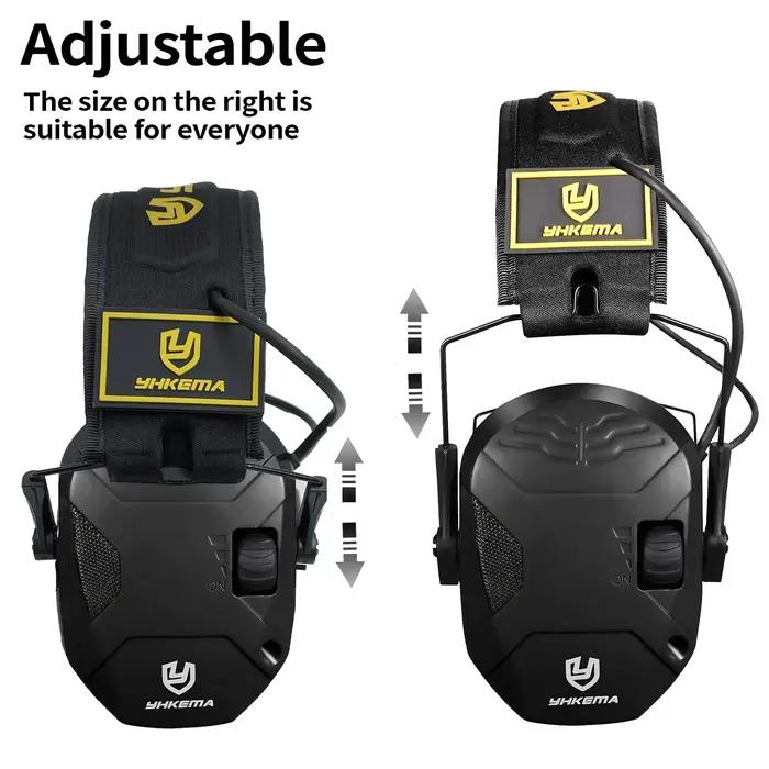 Casque antibruit de tir électronique tactique en plein air