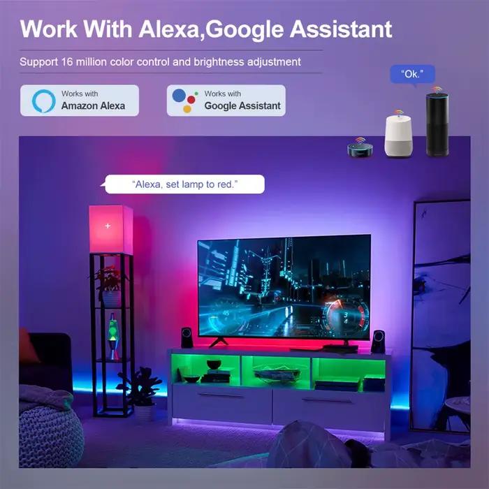 Ewelink WiFi Zigbee ampoule intelligente E27 lampe à LED RGB + WW + CW 18W 15W ampoule fonctionne av