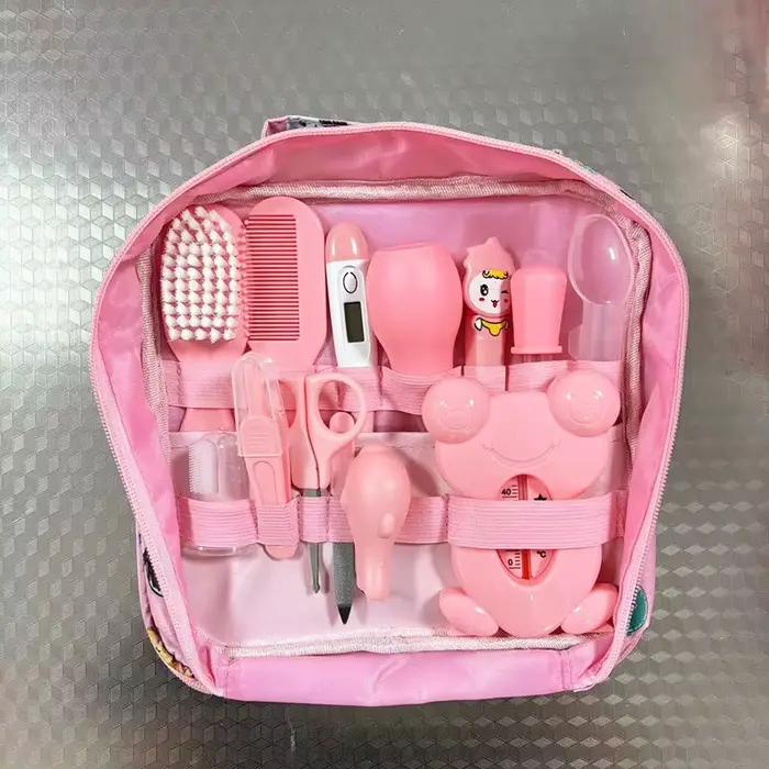 Kit de soins pour bébé 13 pièces/ensemble, ensemble de soins capillaires et ongulaires pour enfants,