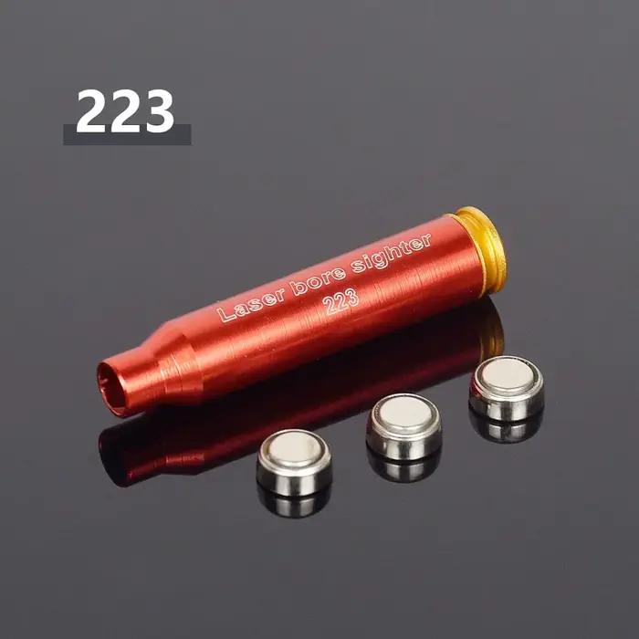 Fusil de chasse Laser à points rouges en laiton 12GA 20GA 5.45x39 7.62x39 9mm.308 22LR, collimateur