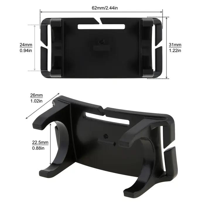 Lampes de poche LED portables, lampe de sauna, support de torche, pince de lampe frontale, pièces de