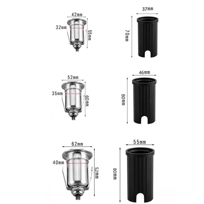 5W 3W 1W Imperméable A MENÉ LA Lumière Souterraine Sol Extérieur Chemin de Jardin Sol Enterré Cour S