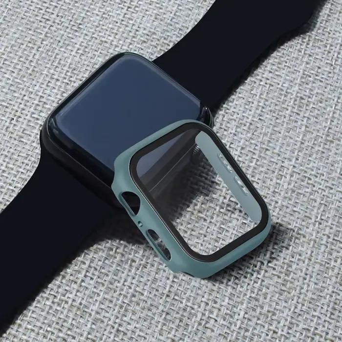 Coque de protection en verre trempé pour Apple Watch Ultra 3 2 et modèles 49 45 41mm accessoire pour iWatch variété de couleurs pour hommes et femmes occasions spéciales