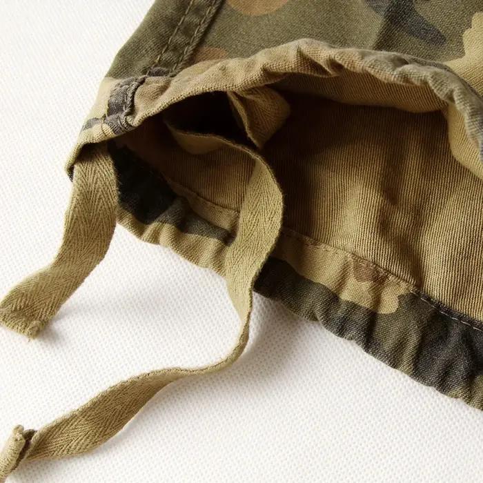 Pantalon cargo 2025 qualité supérieure pour homme - Coupe loose multi-poches coton tailles 28-40 jogger camouflage