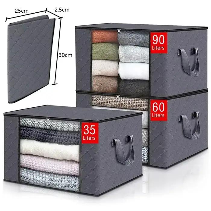 Sac de Rangement Pliable de Grande Capacité pour Vêtements