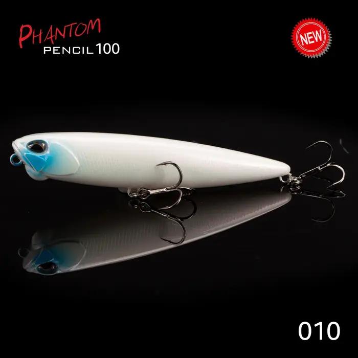 Leurre de pêche à la ligne Hunthouse Realis Pencil Topwater Stickbait 65mm/5.5g 100mm/14.5g flottant