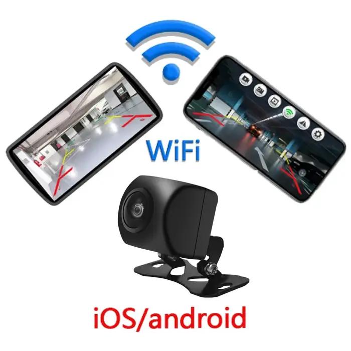 Caméra de recul universelle sans fil AHD 1080P pour voiture, avec Vision nocturne avant, étanche, Wi