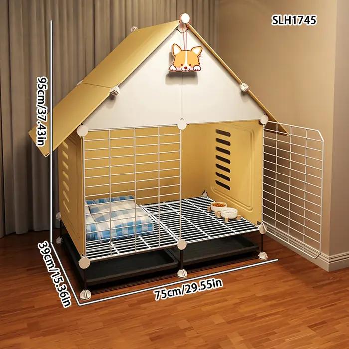Cage pour chien maison grand espace petit