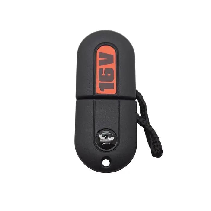 Xinyuexin nouveau sourire autocollant pilule clé coque Fob adapté pour VW 16V VR6 TDI MK2 Golf G60 G