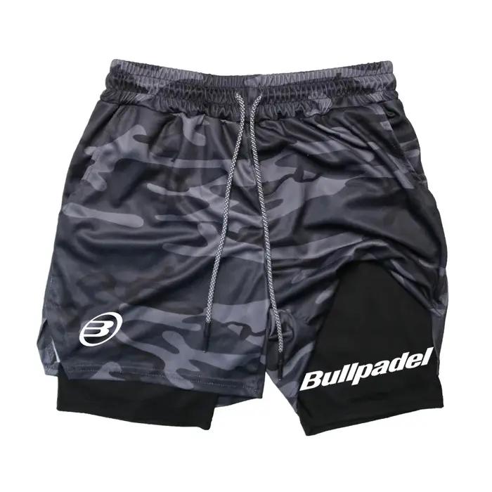 Shorts de sport de padel pour hommes, shorts de tennis respirants, pantalons de badminton à séchage rapide, pour la course sportive en plein air, nouvelle collection été