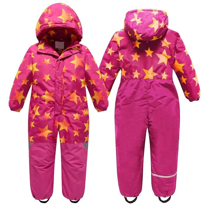 Combinaison de snowboard pour enfants hiver unisexe à capuche imperméable et coupe-vent en polyester avec doublure polaire pour garçons et filles 7-13 ans occassions spéciales de ski et snowboard
